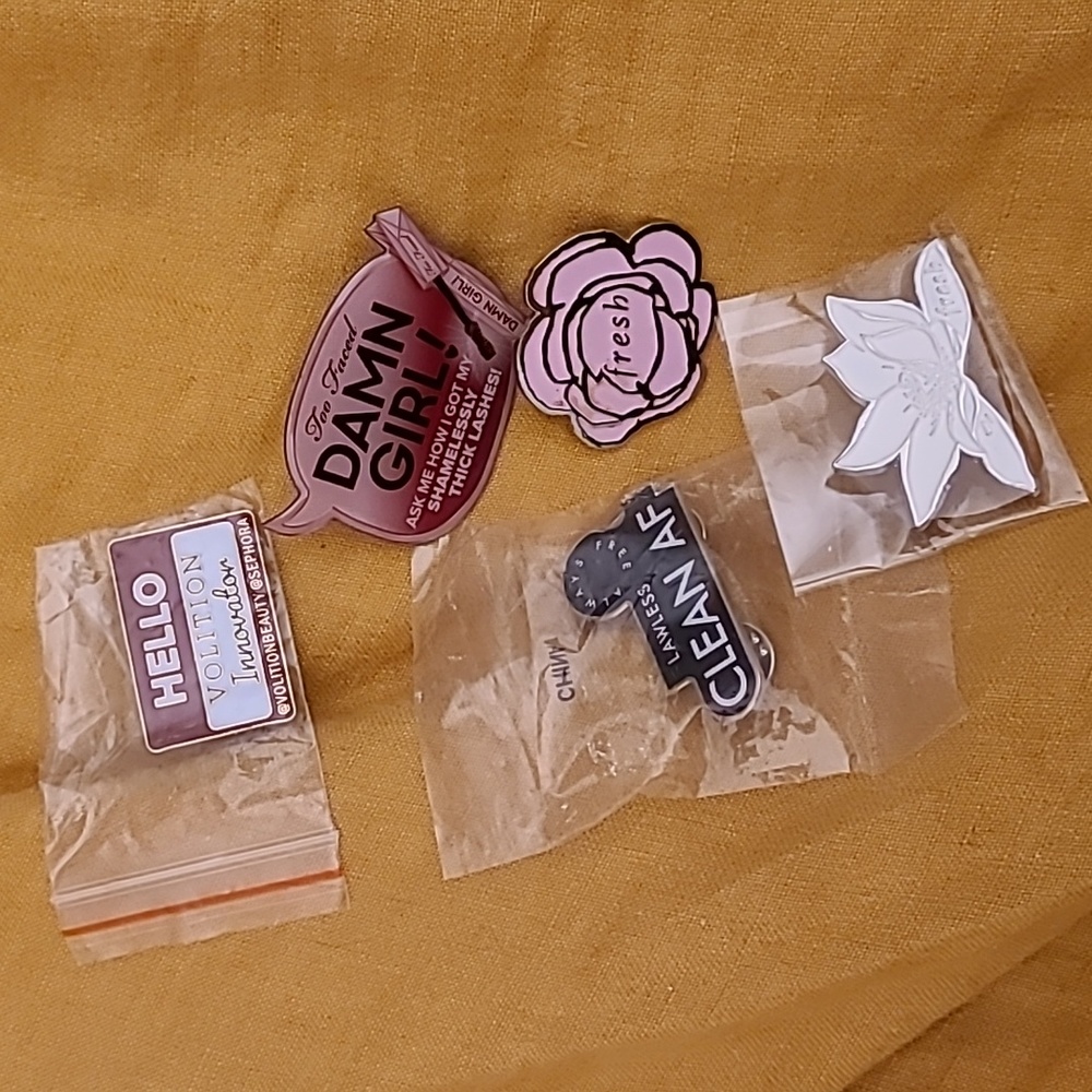 Group of Pins